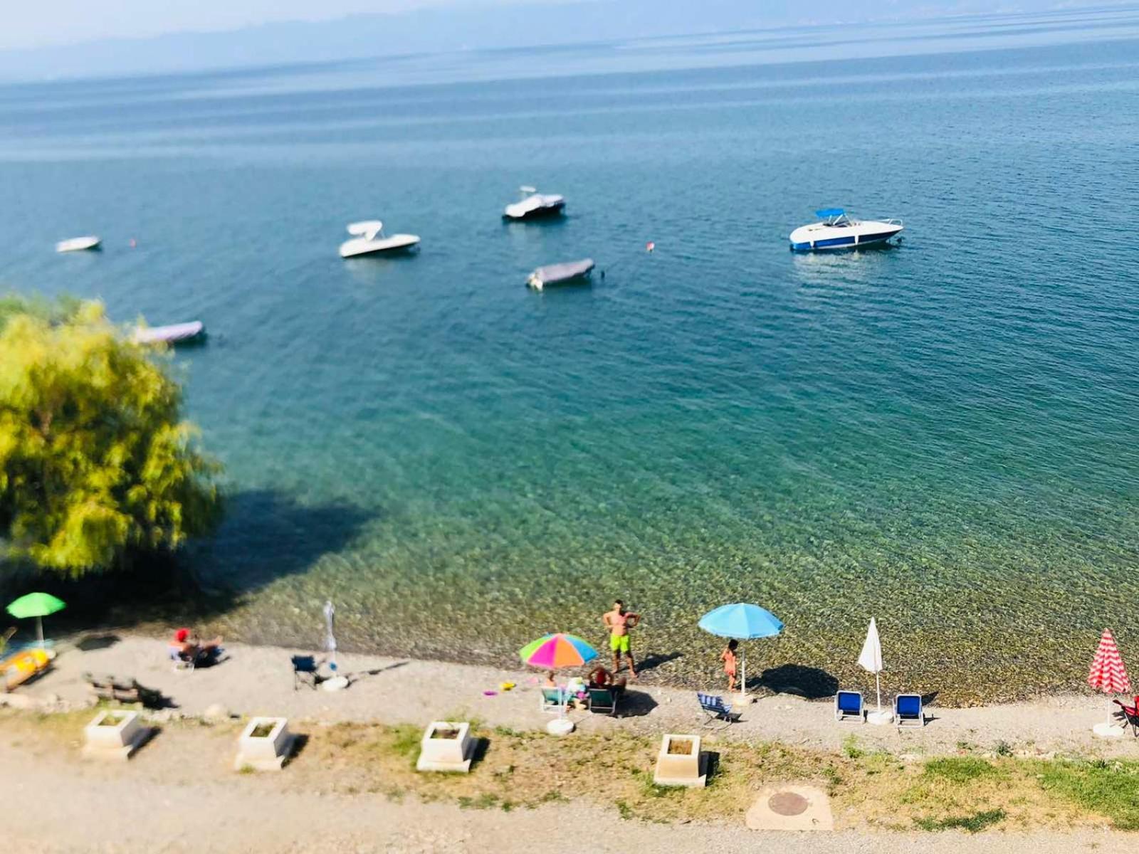 Sunrise Beach - Lake View Deluxe Apartment Peštani Buitenkant foto